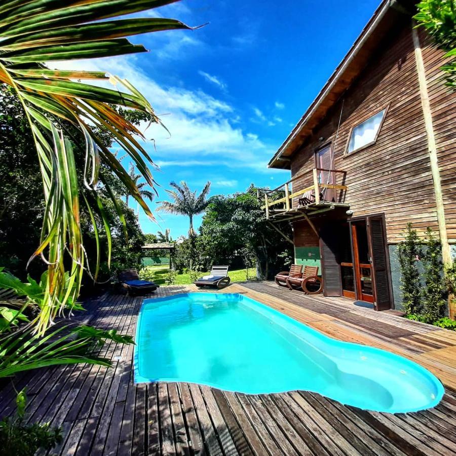 Villa Josefa - Chalé completo com piscina e churrasqueira Praia do Rosa Esterno foto